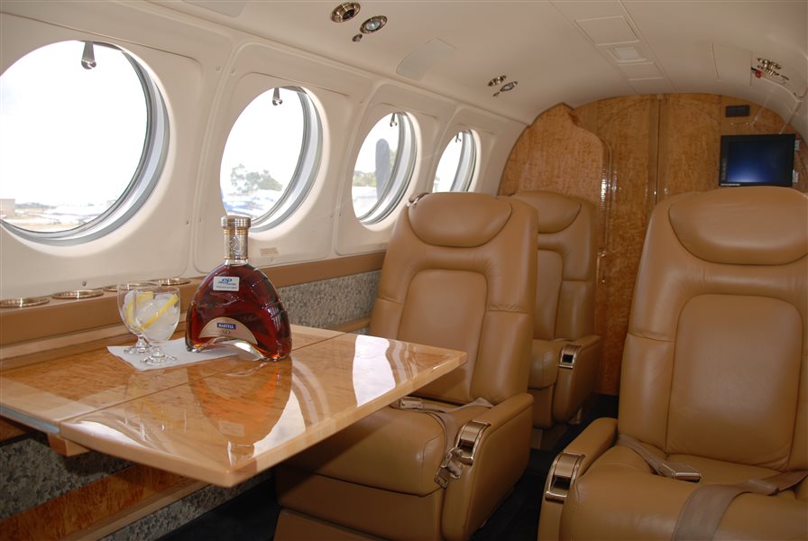 cabin Beechcraft King Air 200